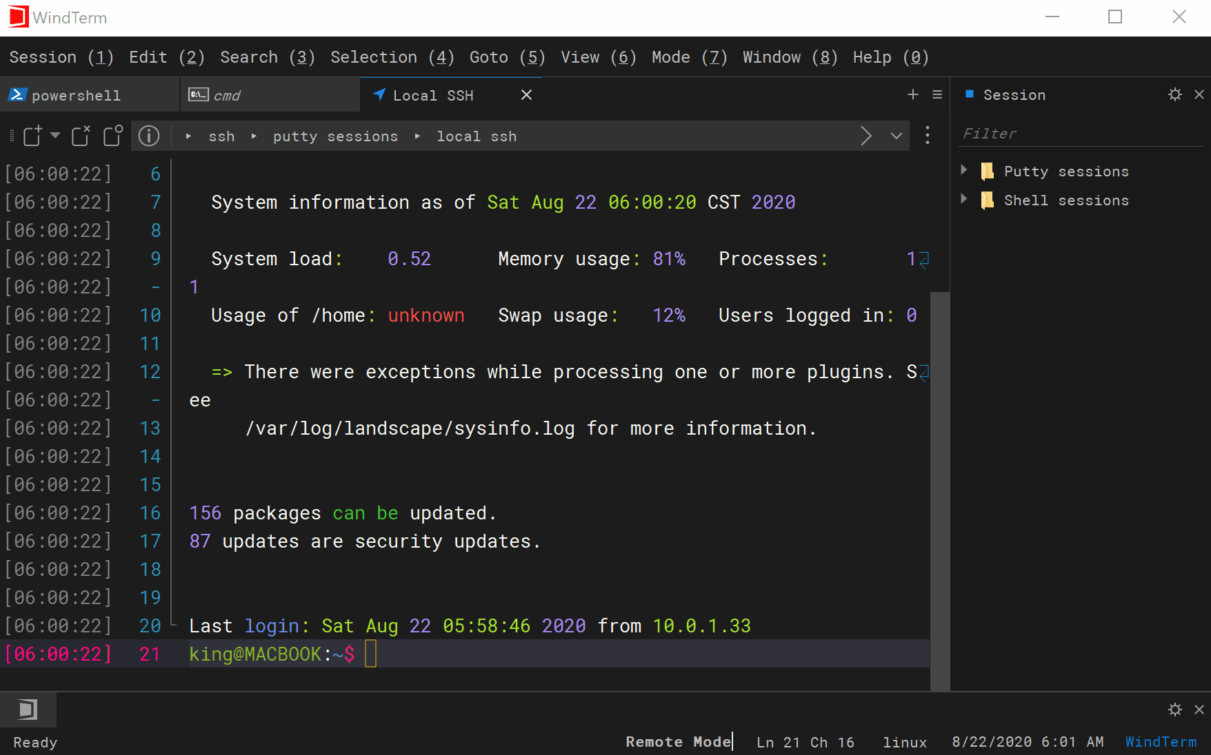 QuickBar Commands