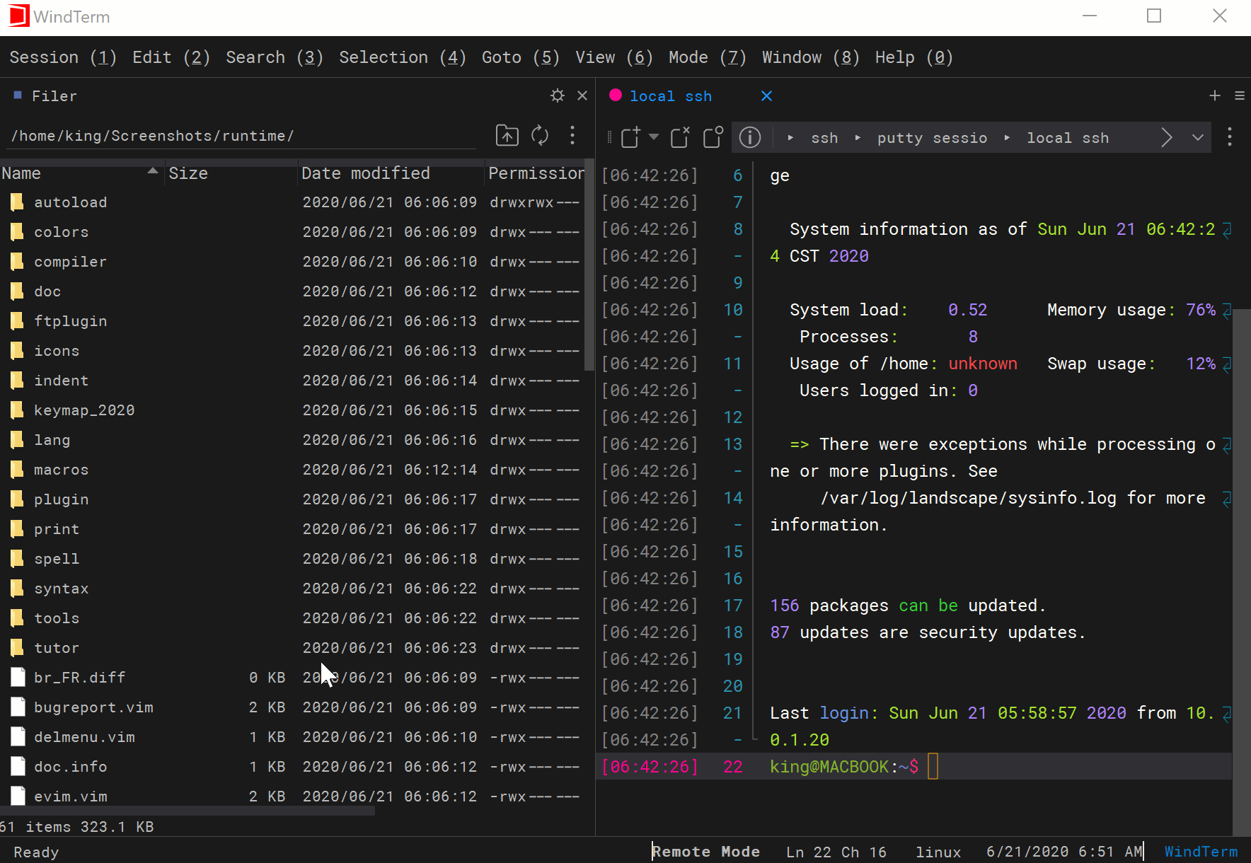 ...
